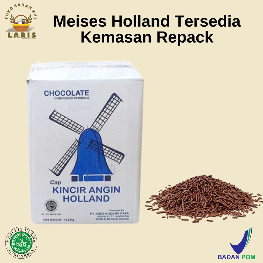 

MESES HOLLAND KEMASAN REPACK 250 GRAM