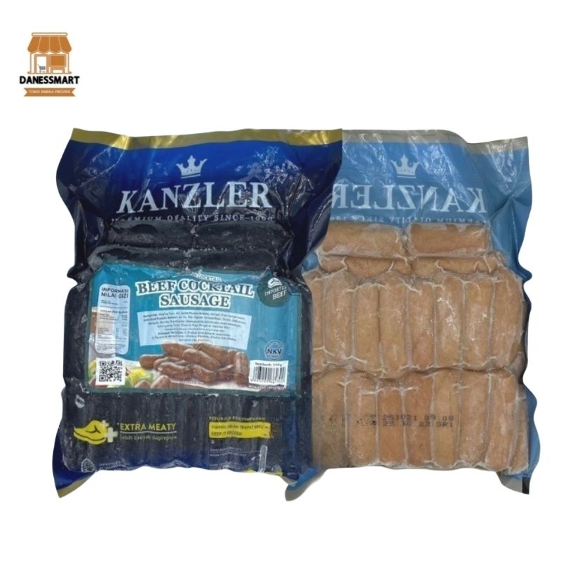 

Kanzler Beef Cocktail 250gr Sosis Sapi Cocktail 250gr