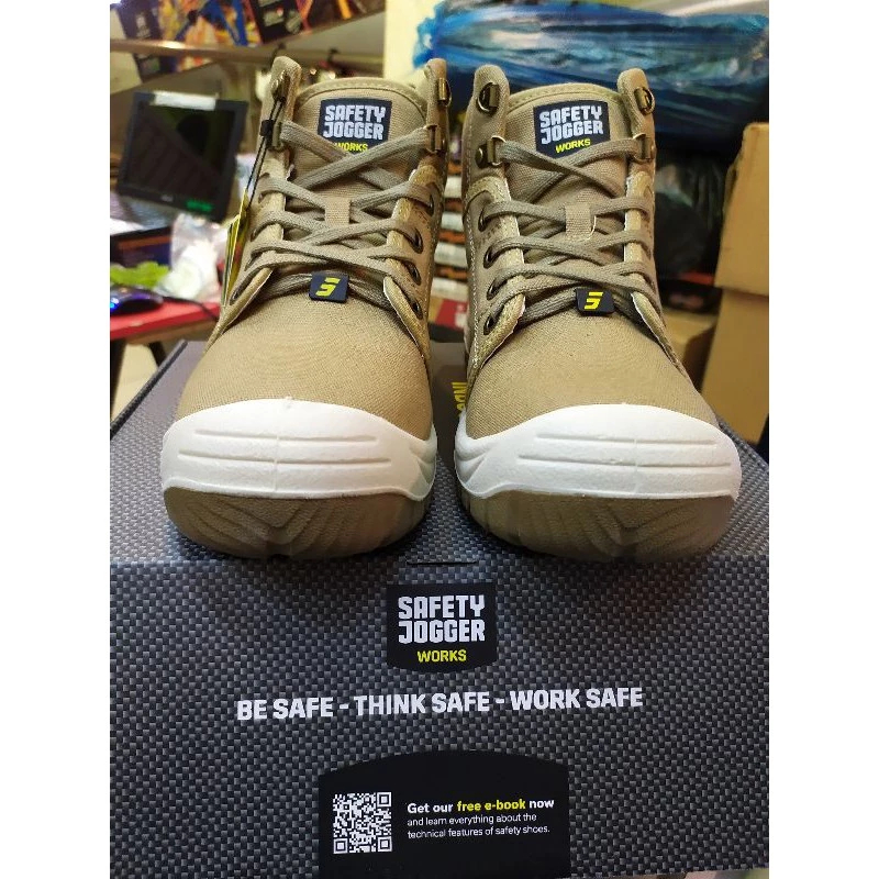 Sepatu Safety Jogger Dessert / JOGGER DESSERT 011 SAND S1P / Sepatu Safety Berkualitas Tinggi