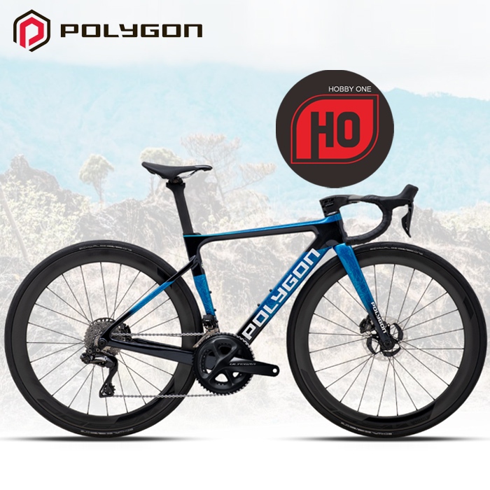 POLYGON HELIOS A8X Blue Road Bike - Full Bike