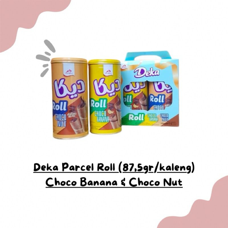 

Parsel Deka Wafer Roll Tin Gift Box Enc Isi 2kaleng Enc - Deka 2 Kaleng