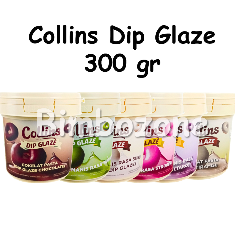 

Selai Collins Dip Glaze 300 gram