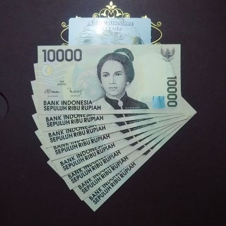 Uang kuno 10.000 rupiah tahun 1998 cut nyak dien