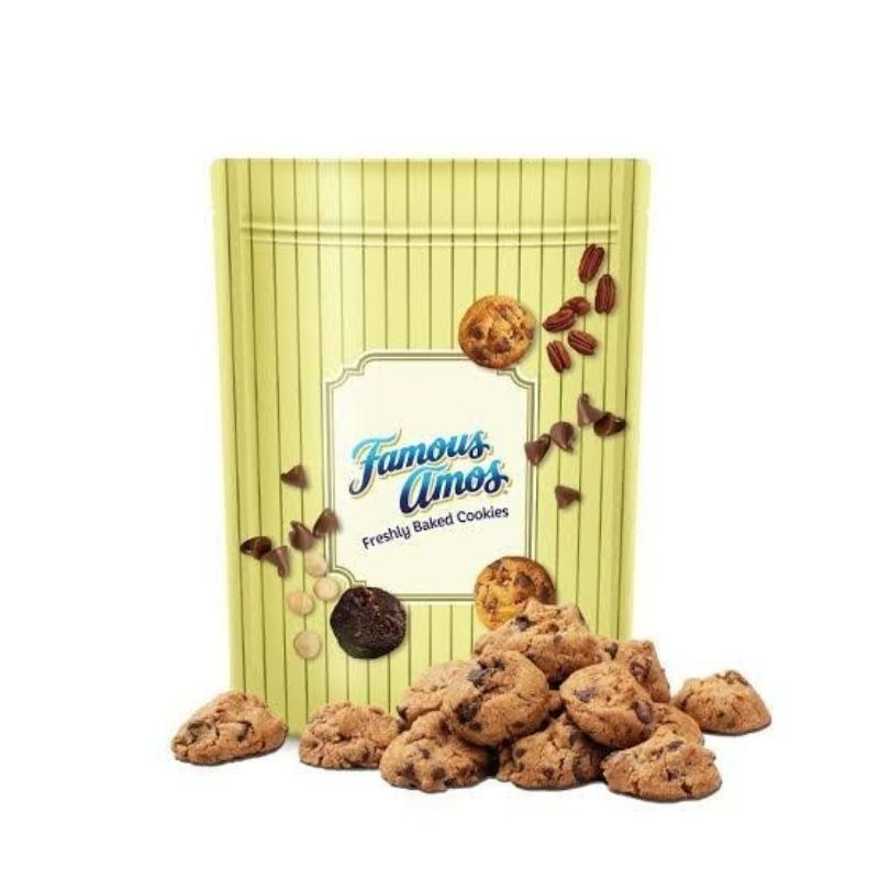 

Biskuit Cookies [READYSTOCK JAKARTA] 100gr Famous Amos Cookies | READYSTOCK INSTAN SAMEDAY JABODETABEK | Original Choco Chip, Macadamia, DOuble Pecan, Sirap Bandung | Produk Import Jastip Coklat Cokelat Coklat Original Malaysia Oleh-Oleh Jastip Malaysia