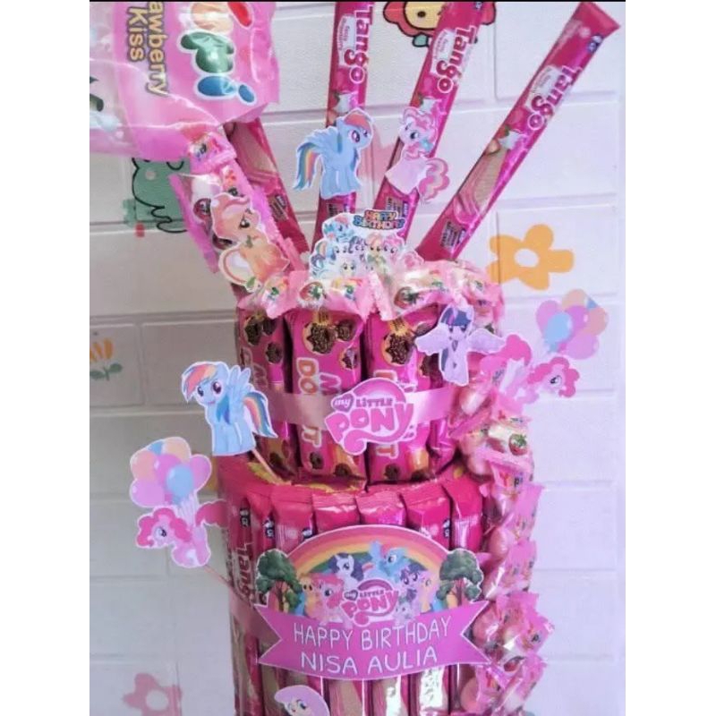 

snack tower ulang tahun karakter