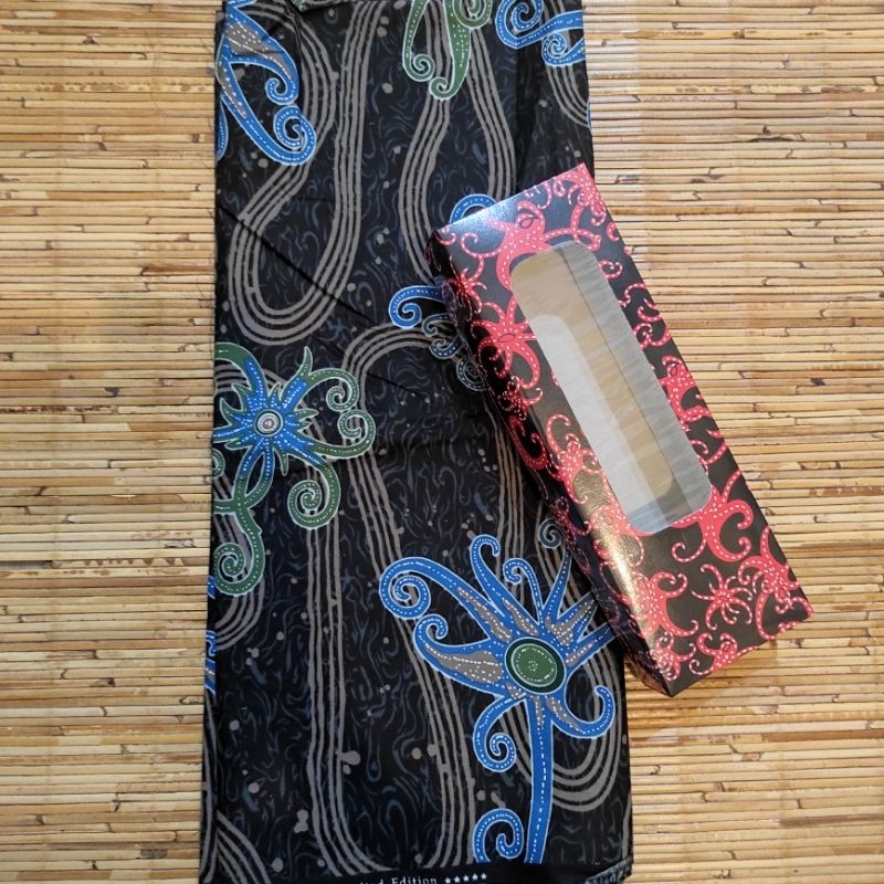 kain batik dayak kalimantan bahan katun K07
