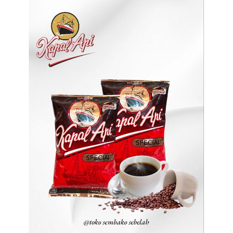

Kapal Api Spesial Kopi Bubuk Kemasan 15gr