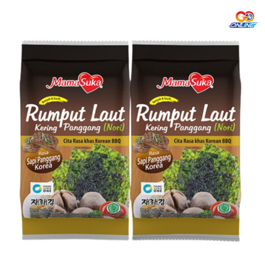 

MamaSuka - Rumput Laut Panggang Korean Barbeque Isi 1