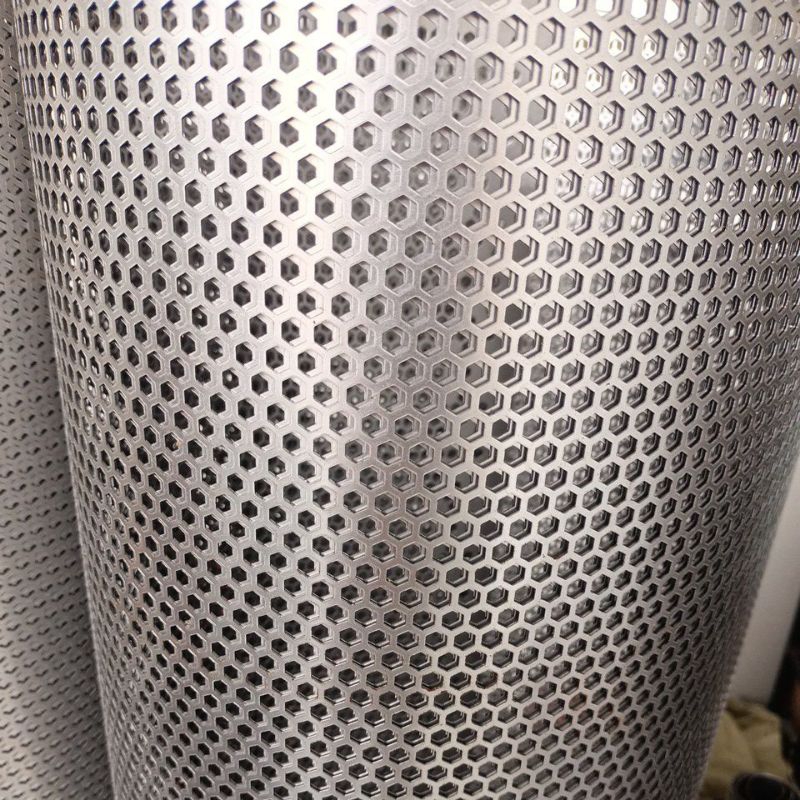 grill / ram box speaker lubang segi 6 / hexagonal ukuran 120x60 tebal 0.8mm