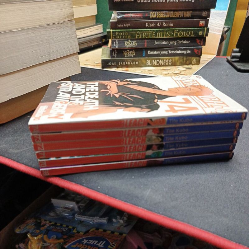 Komik Bleach Vol langka 1-74 original Preloved ex kolpri / box set lengkap