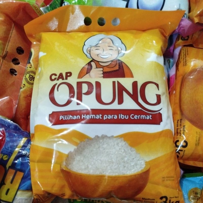 

beras kemasan 3kg dan 1kg