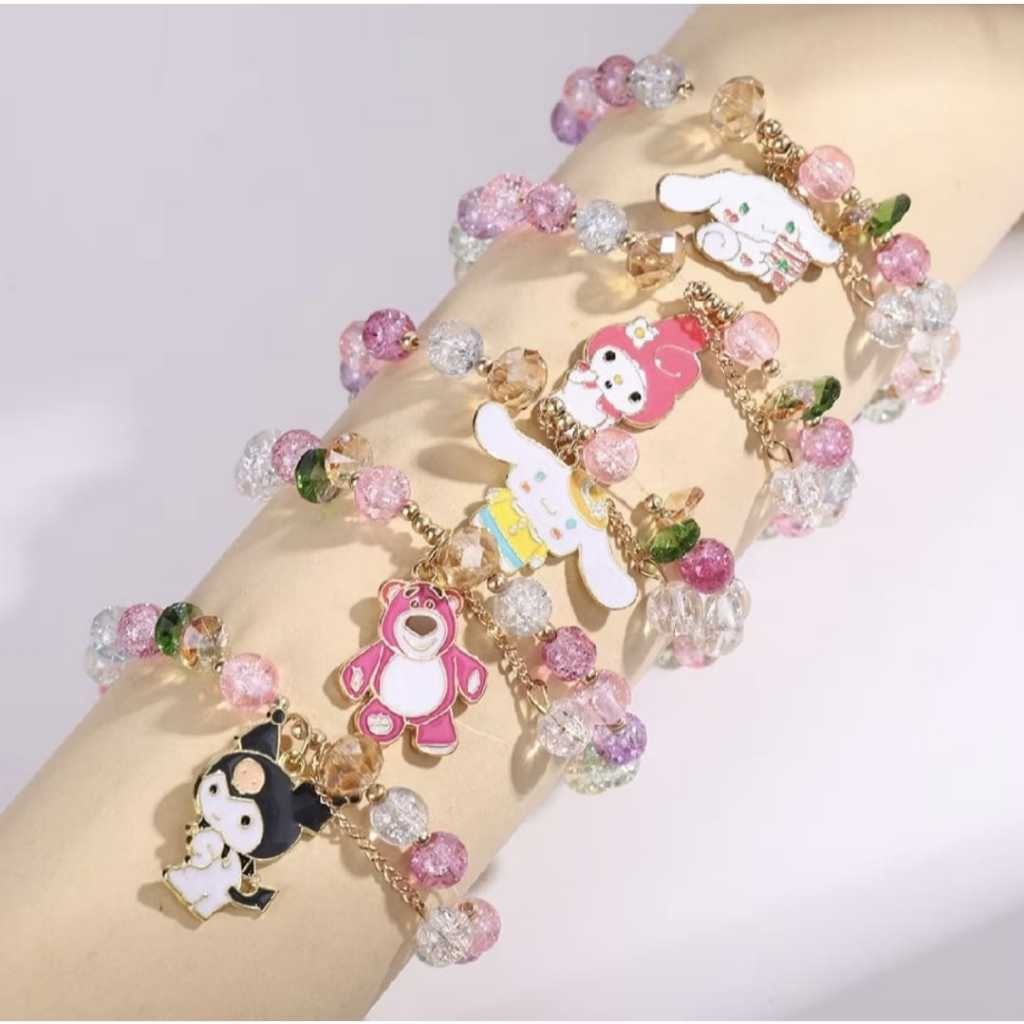 Gelang Magnet Gelang Couple Wanita GELANG MARBLE SANRIO