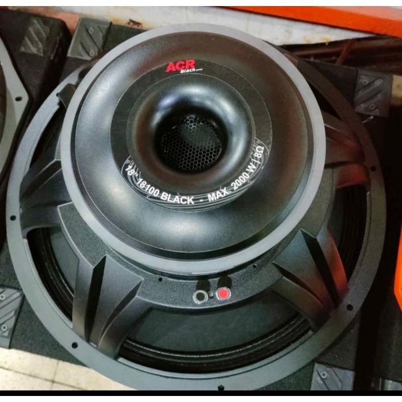 ACR BLACK 18100 SUBWOOFER 18 INCH