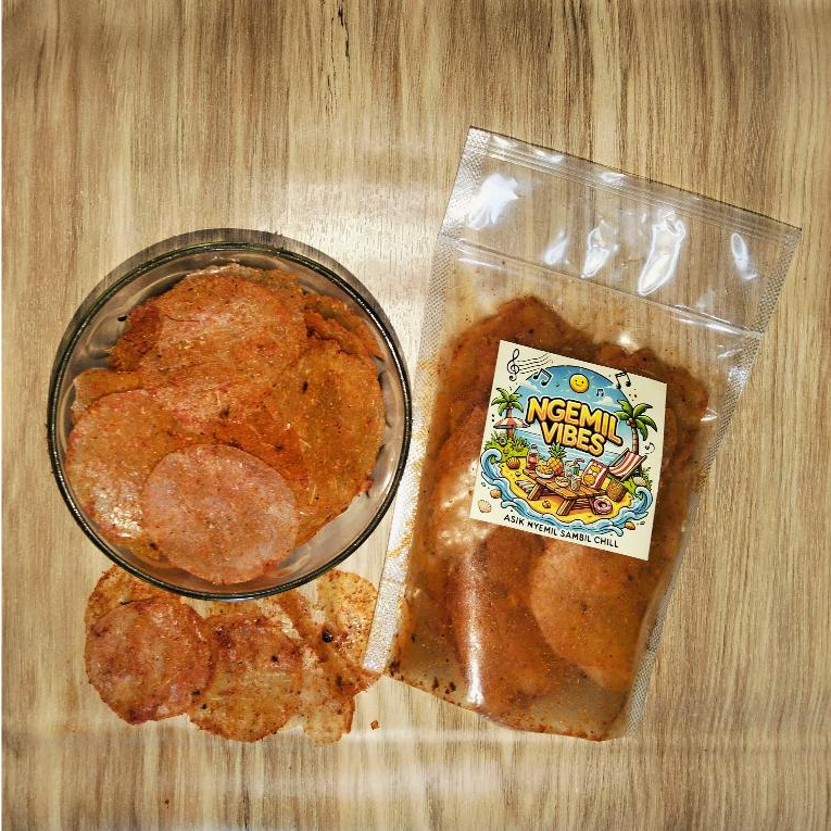 

KRIPIK KACA PEDAS 80GR - NGEMIL VIBES - ASIK NGEMIL SAMBIL CHILL