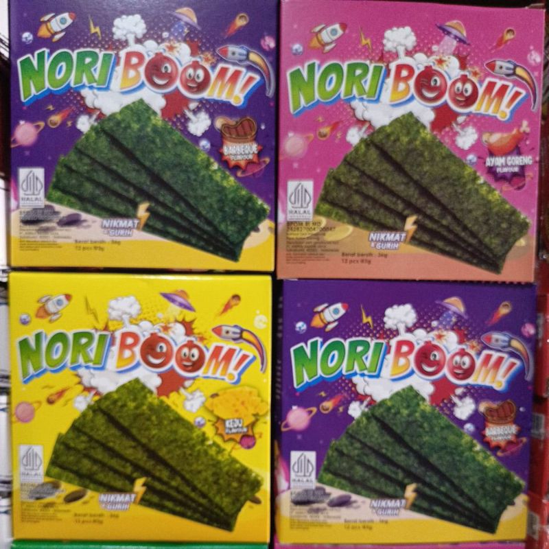 

Nori BooM rumput laut halal new