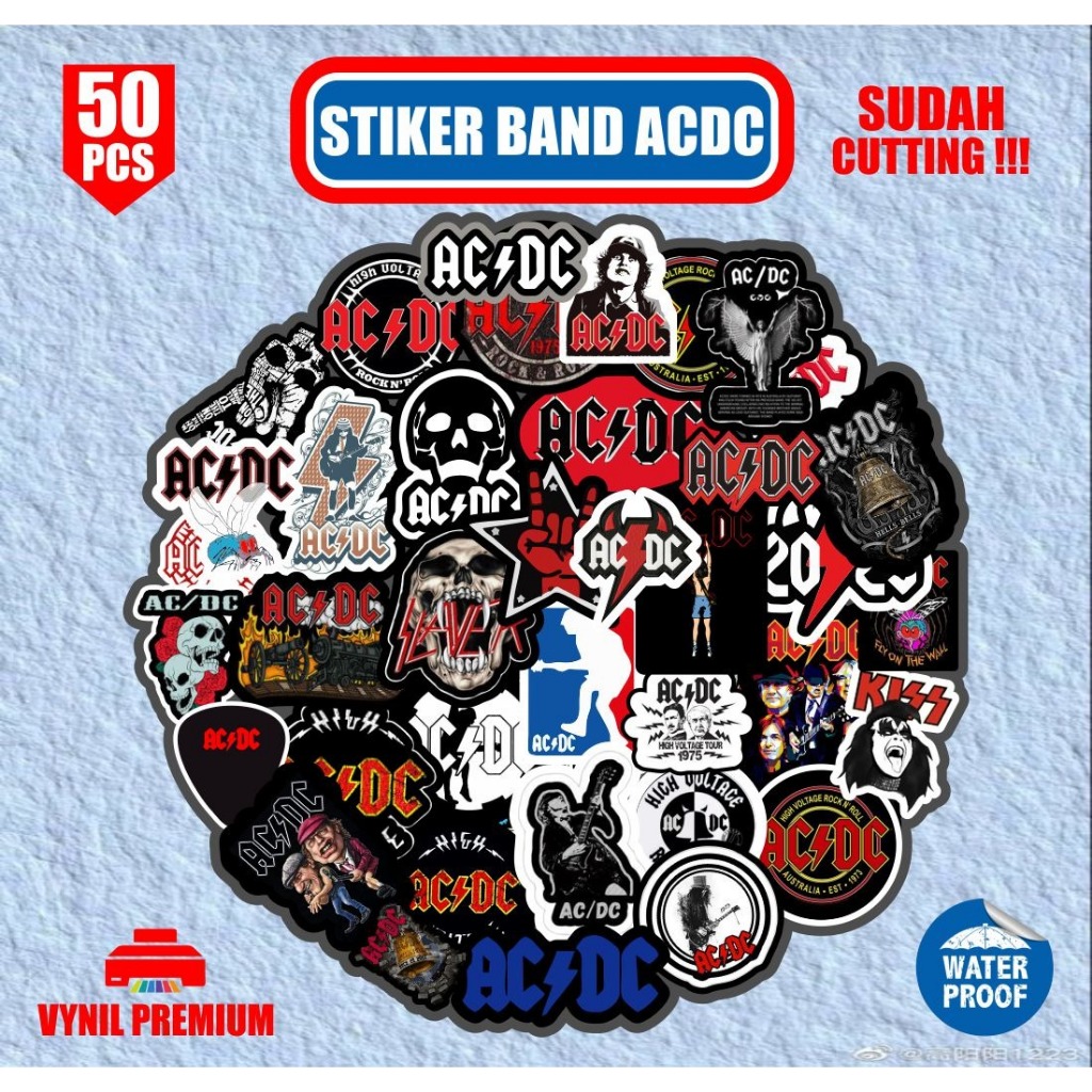 

Stiker Band ACDC 50 Pcs sudah terpotong tinggal tempel