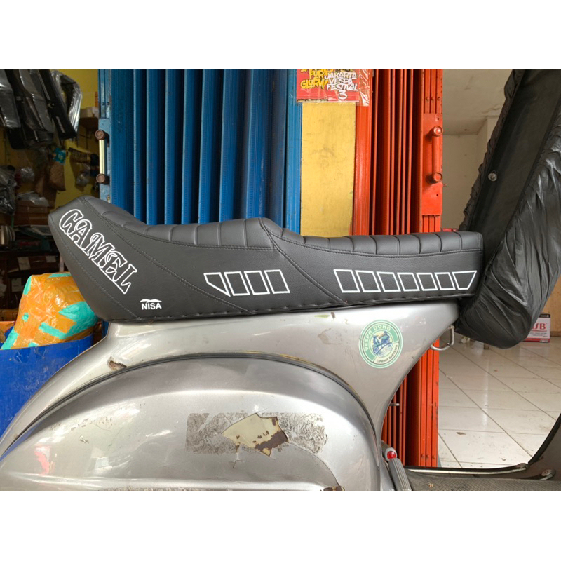 Jok Vespa Yanke Yankee Camel  Pxe Px exclusive Sprint super Bajaj bagus indah