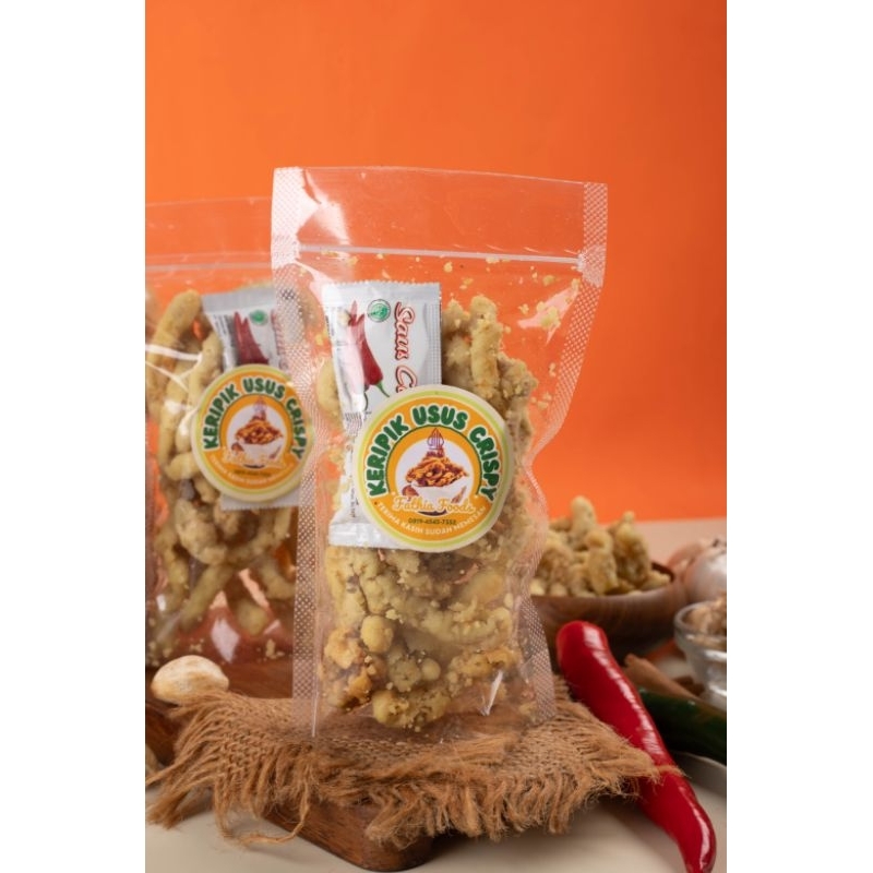 

Fathia foods - Keripik Usus Crispy murah