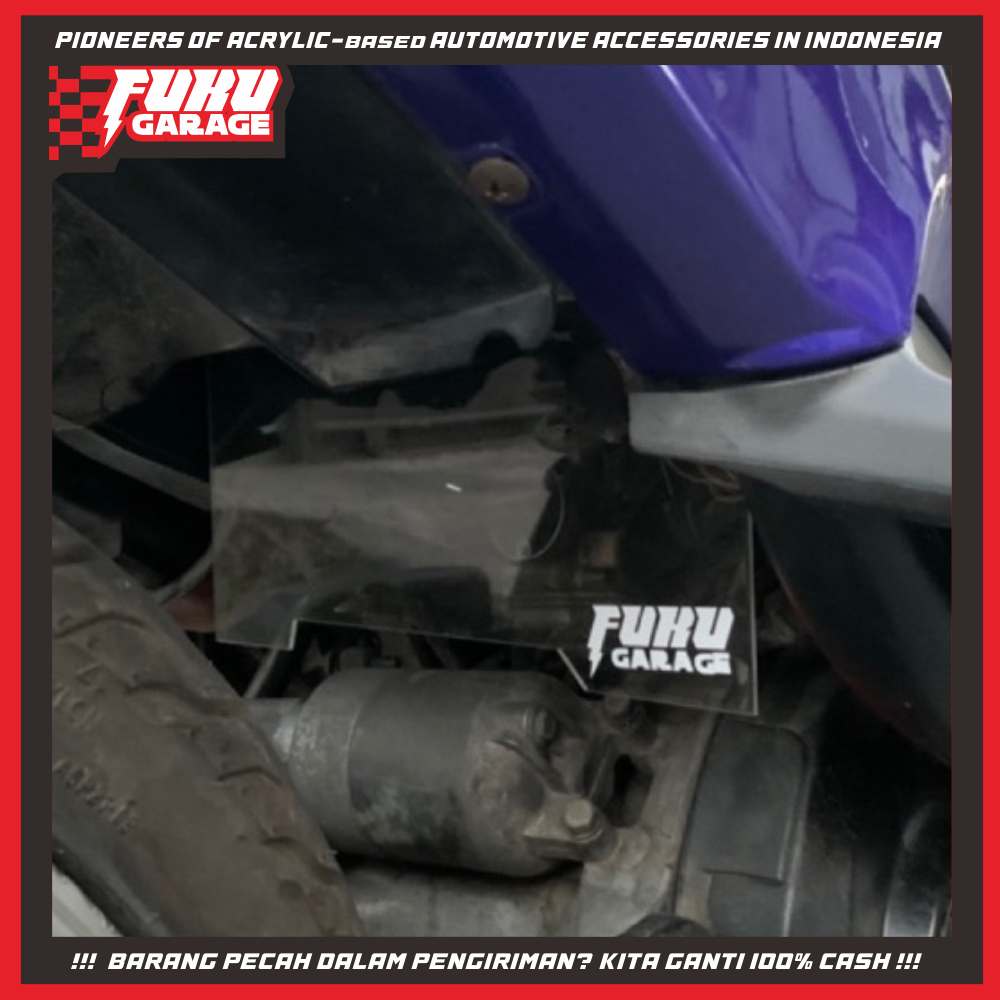 Mudflap akrilik mio sporty mio smile