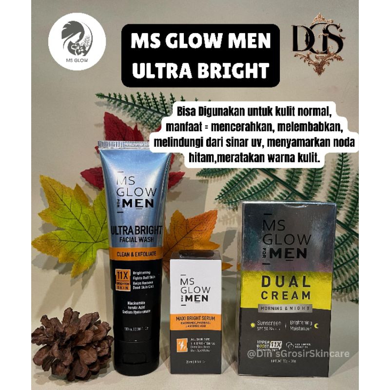 ms glow men / ms glow men isi 3 / msglowmen / msglowmenisi3 / ms glow men fw, serum, cream / msglowm
