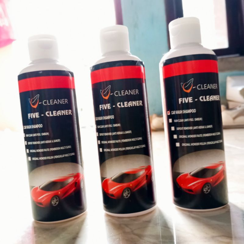 Car wash shampoo, Shampoo pembersih