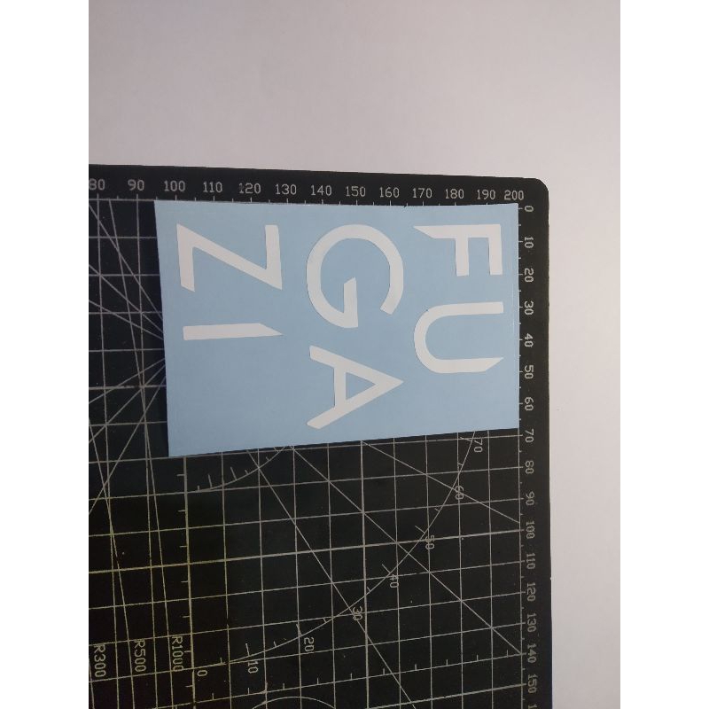 

stiker cutting fugazi