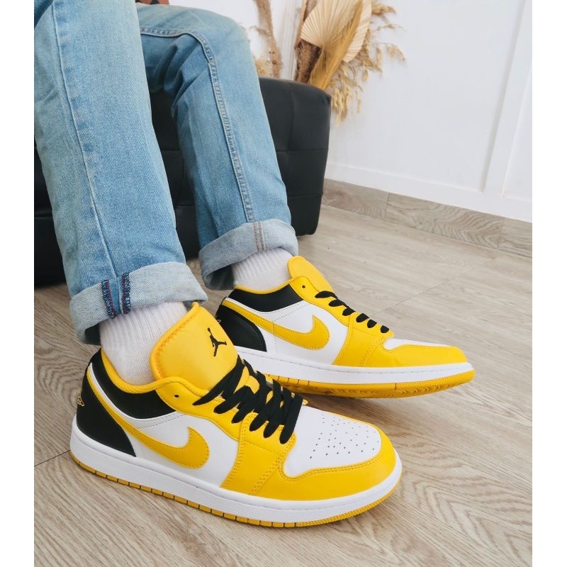 Sepatu Pria Jumbo Aj1 Low Taxi Yellow - Terbaru Trendy