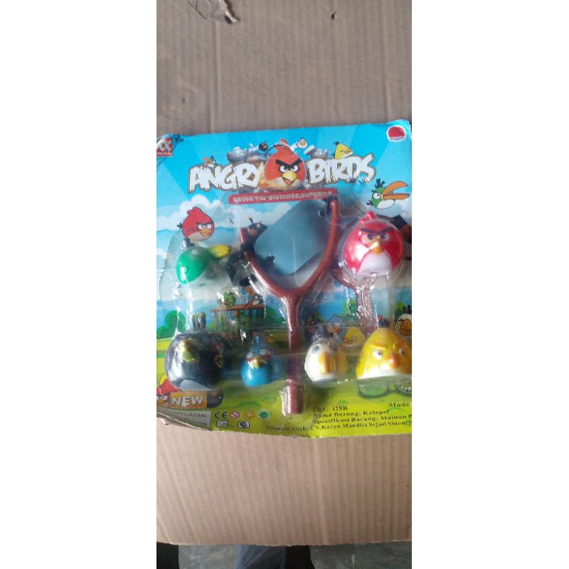 Mainan Angry Bird ketapel