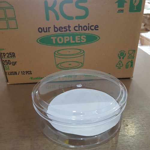 Toples Mika 250gram 1 Ikat (12 Dus). Plastik Nastar Kue Nanas Kering Lebaran 250 gram dessert box