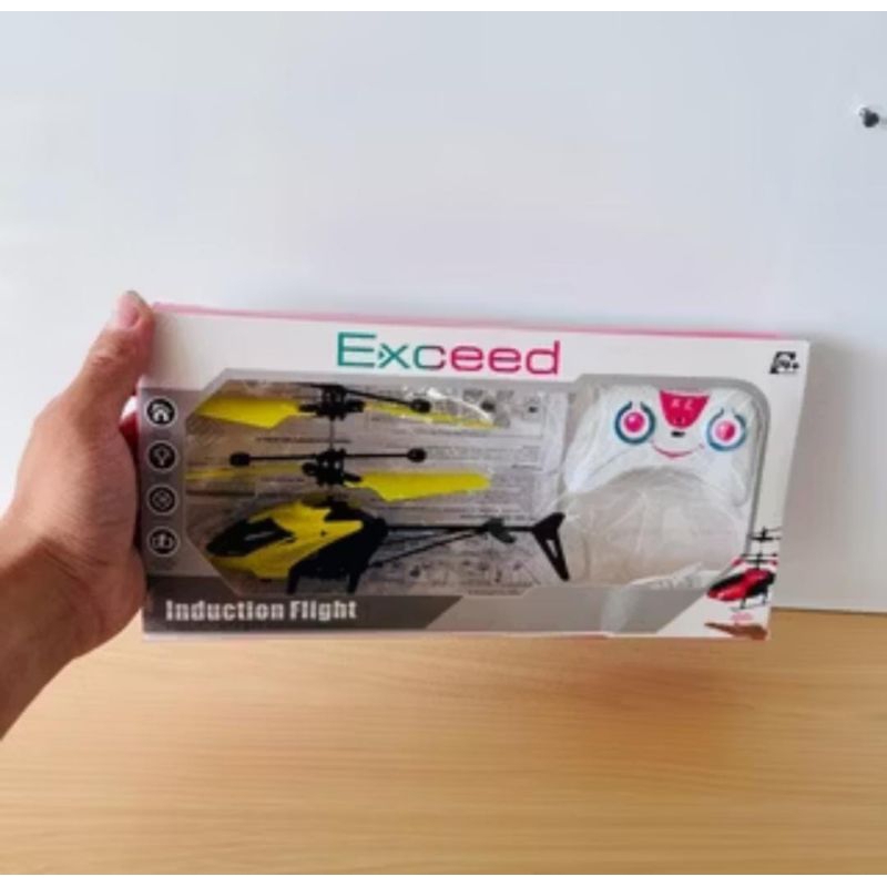 HELLY 2IN1 Bisa Remote & Sensor Mainan Helicopter Terbang