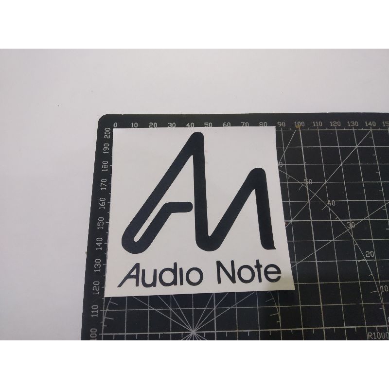 

stiker cutting audio note