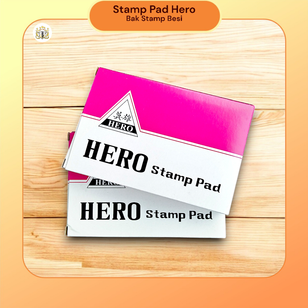 

Stamp Pad Hero Violet Kecil E2460 / Bak Stempel Hero / Bak Besi / Serbaguna