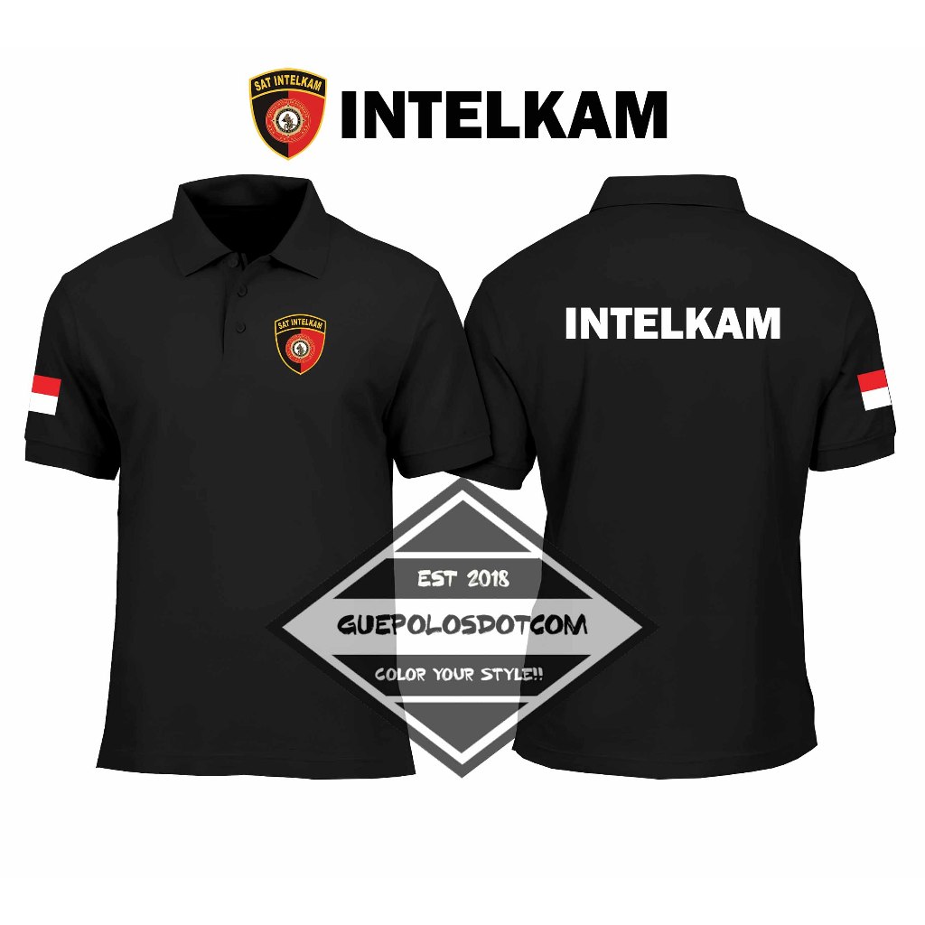 POLOSHIRT INTELKAM - Baju Berkerah INTELKAM - POLO KERAH INTELKAM - POLO INTELKAM KEREN
