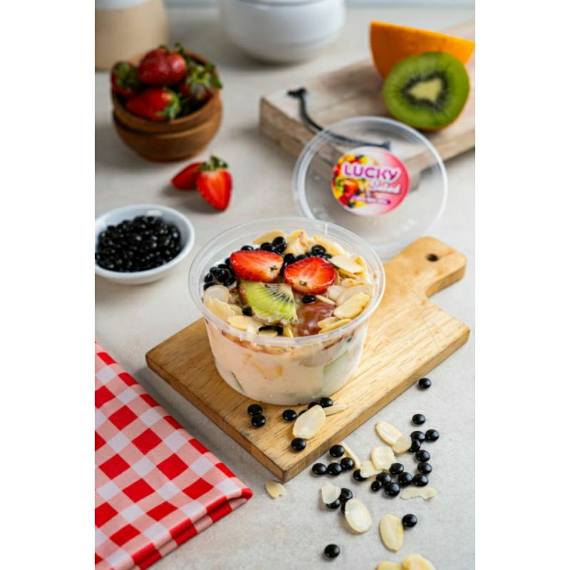 

LUCKY SALAD TOPING ALMOND MIX CHOCO CIPS