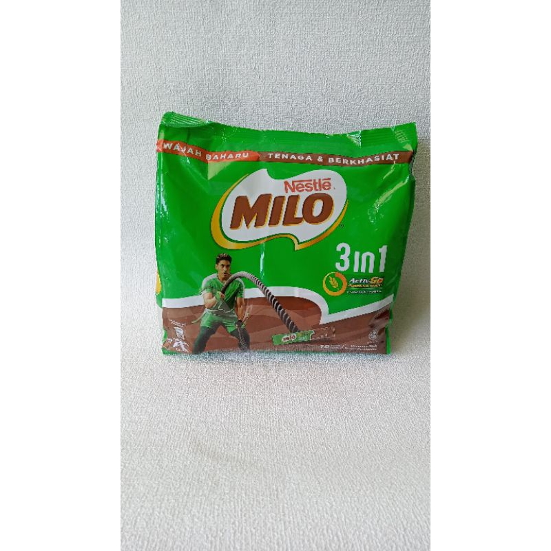 

minuman energi Milo 3in1/ saset/ stik