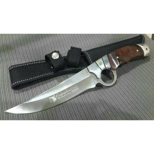 Pisau Survival Columbia A10 Camping Dapur Bushcraft