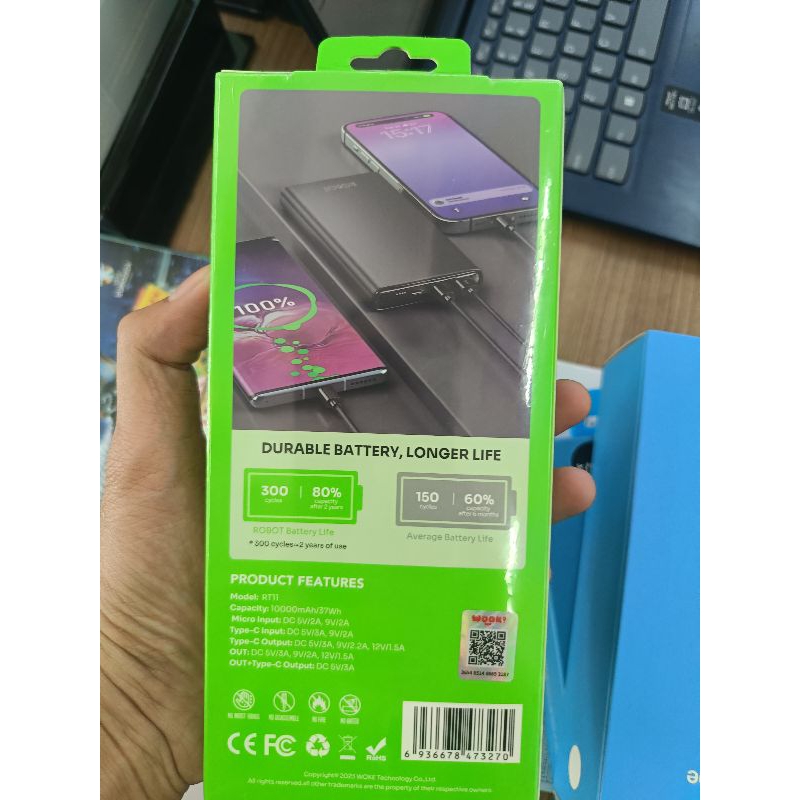 Power Bank Robot 10000MAH