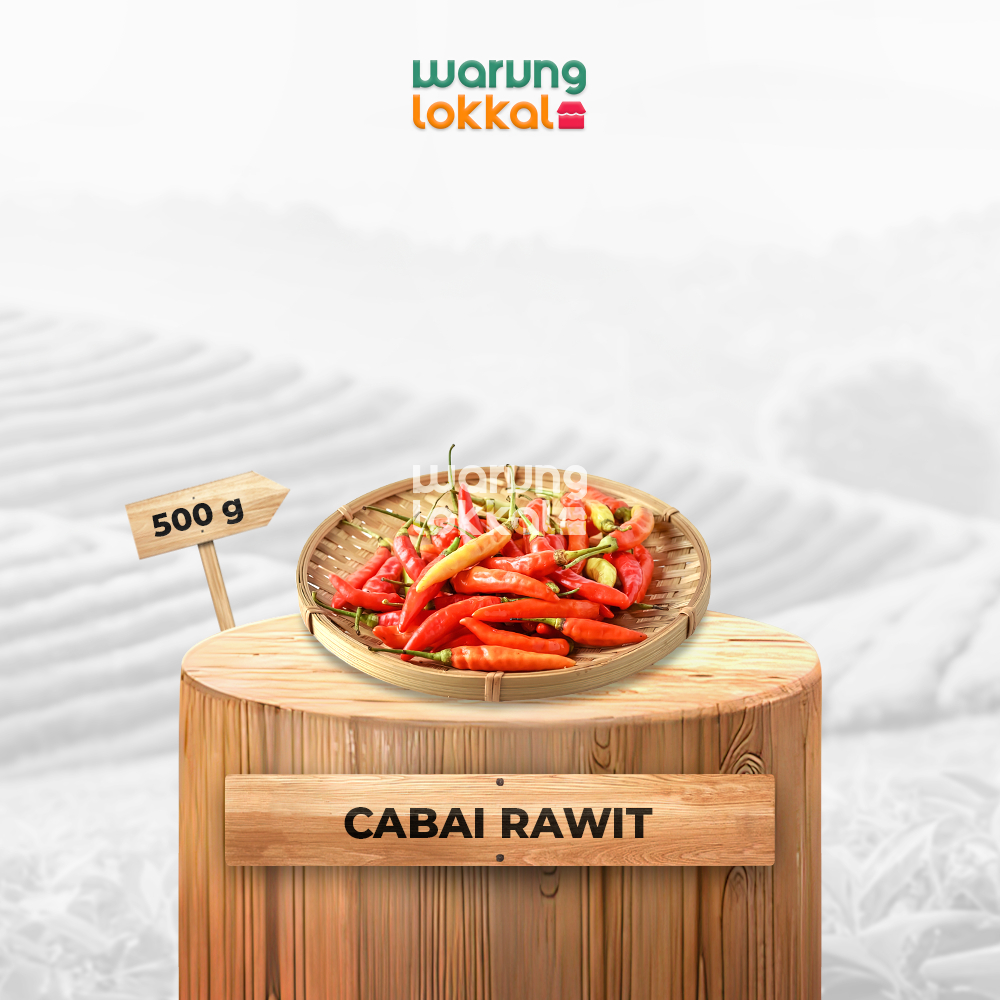 

Cabai Rawit 500g - Warung Lokkal