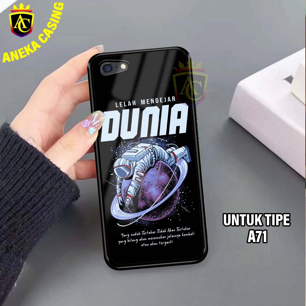 Case OPPO A71-Hardcase Glossy casing Hp OPPO A71 Terbaru [Motif - ASTRONOT] - Aneka Case Mengkilap -