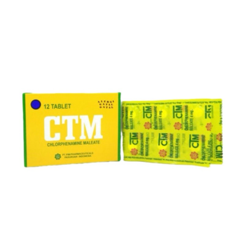 CTM 4MG 12 TABLET
