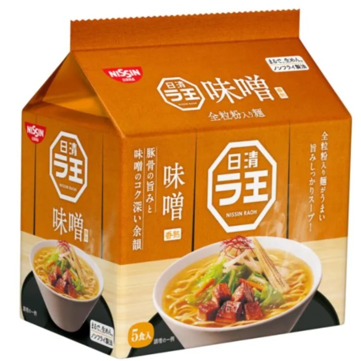 

Nissin Raoh Miso Flavour Ramen 5P