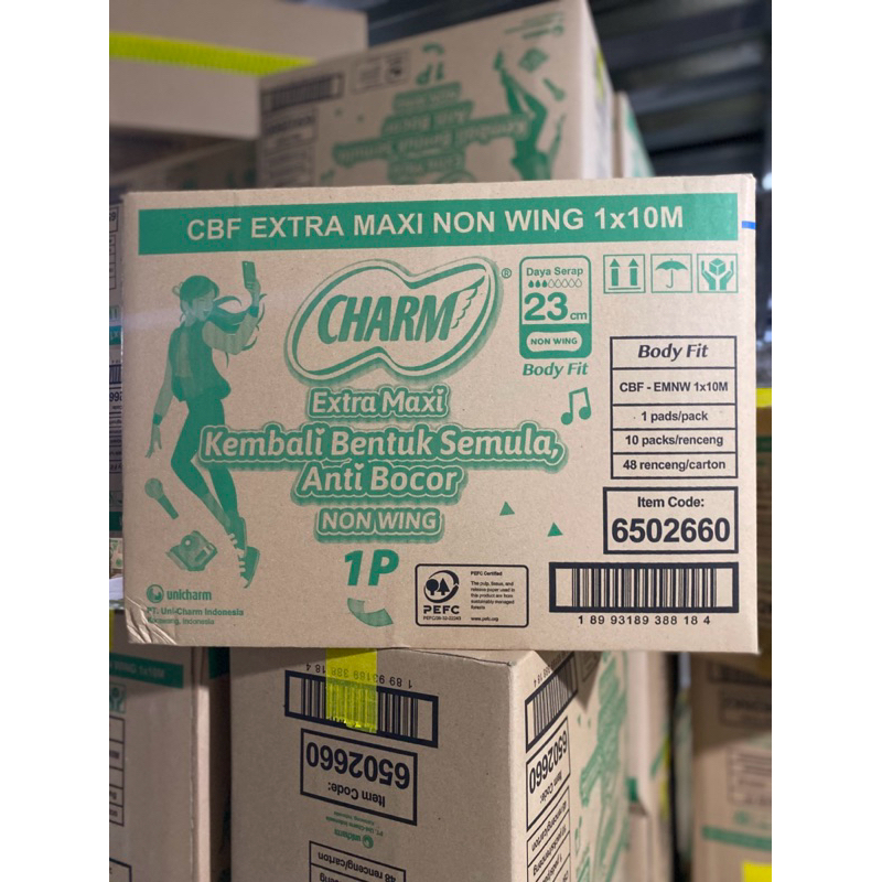 Charm body fit renceng