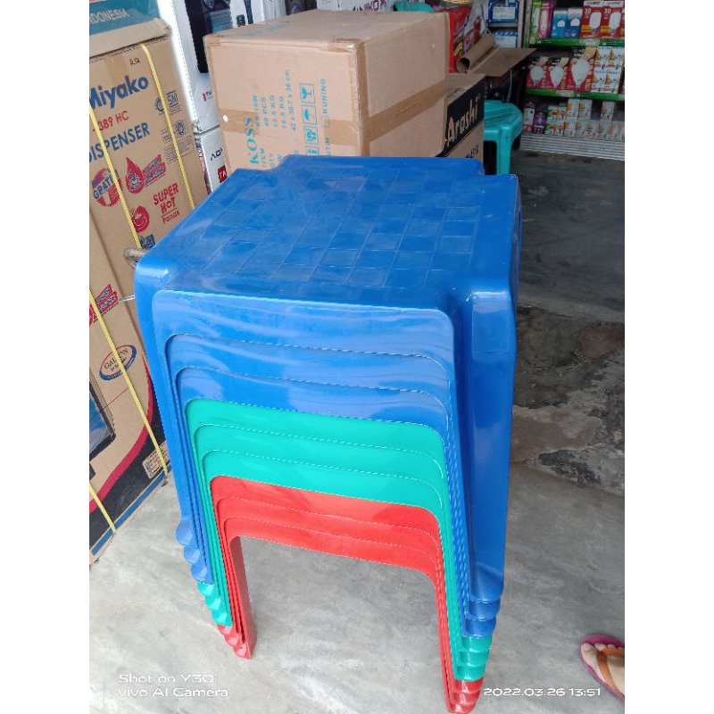 Meja Teras Plastik Meja Kopi Meja Kecil