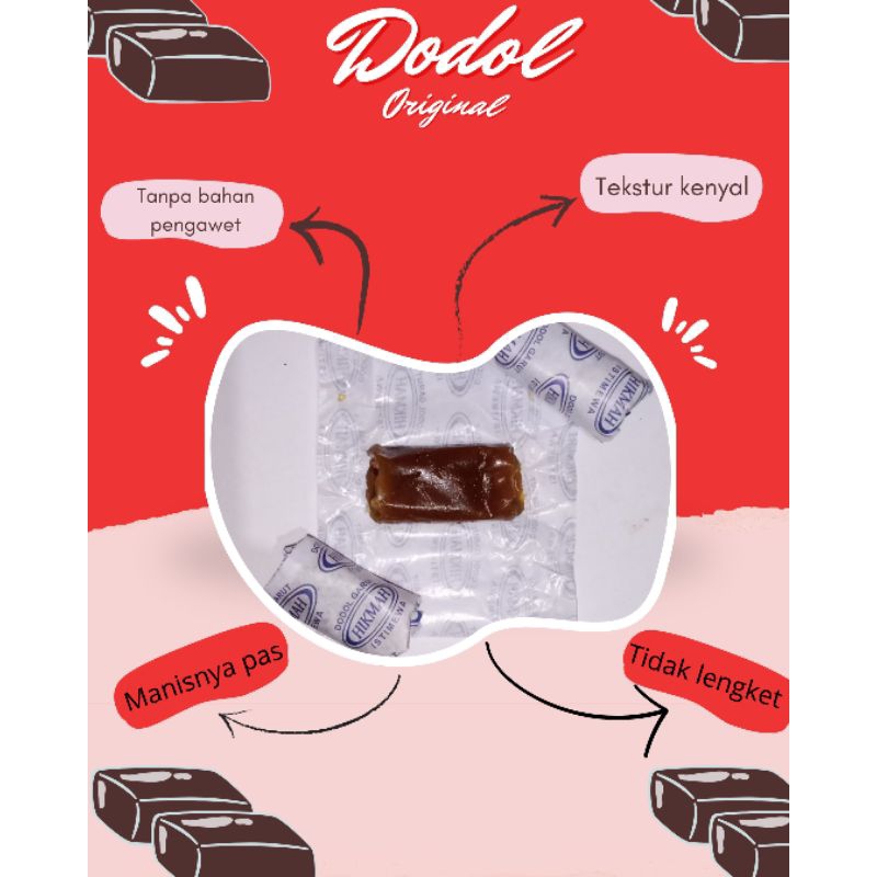 

Dodol Garut Hikmah Original (Classic) 250gr dan 500gr Legit - Dodol Garut Kemasan