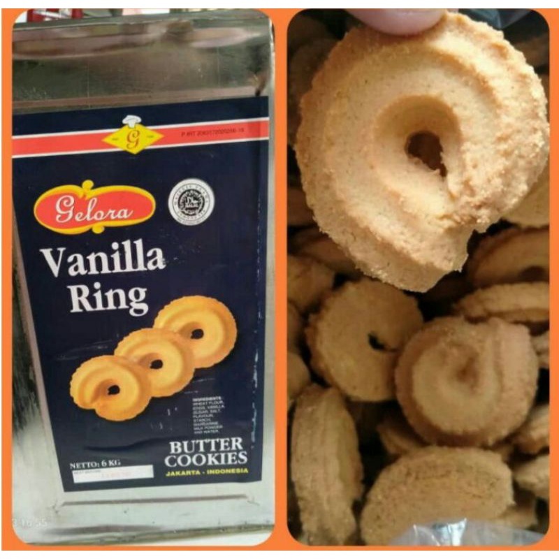 

VANILA RING BISKUIT MONDE 1 KALENG 6 KG / BISKUIT / VANILLA RING / BISKUIT MONDE / BISKUIT KILOAN