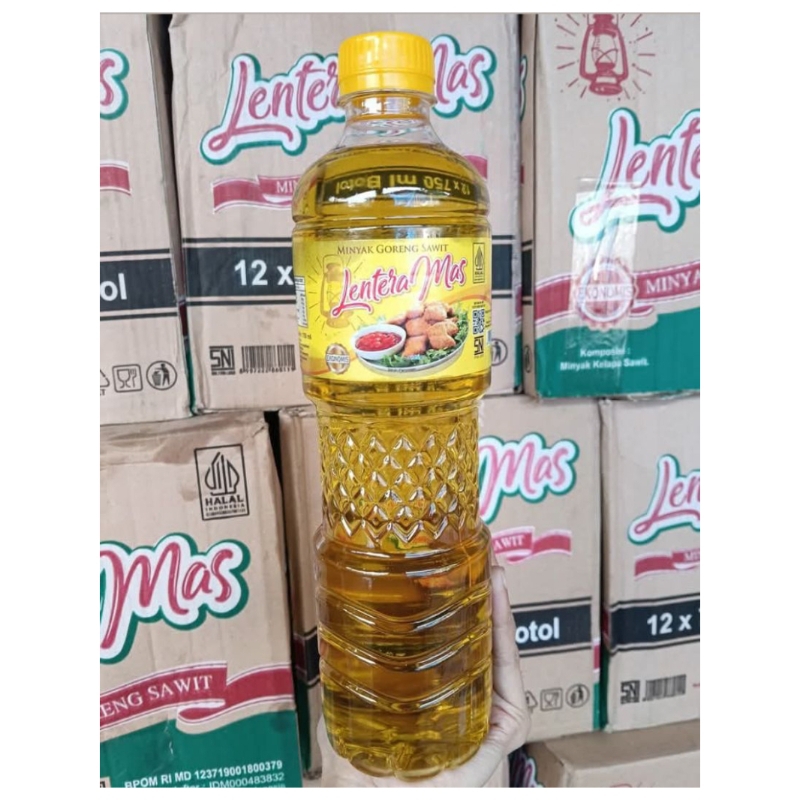 

Minyak Lentera mas 750ml 1 karton isi 12 pc