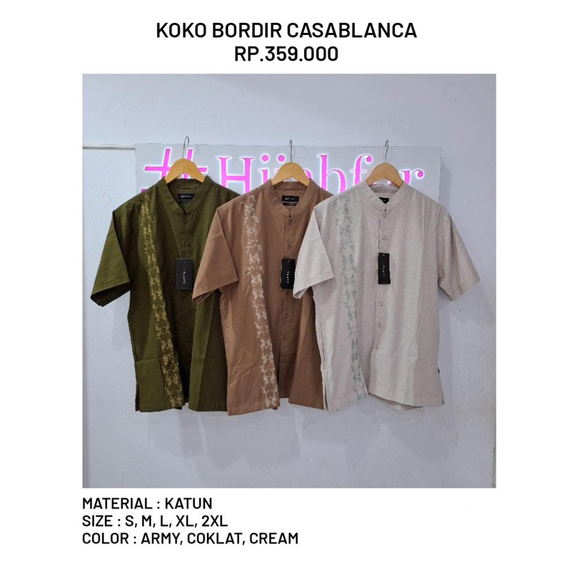 Koko bordir Casablanca elzatta Koko elzatta