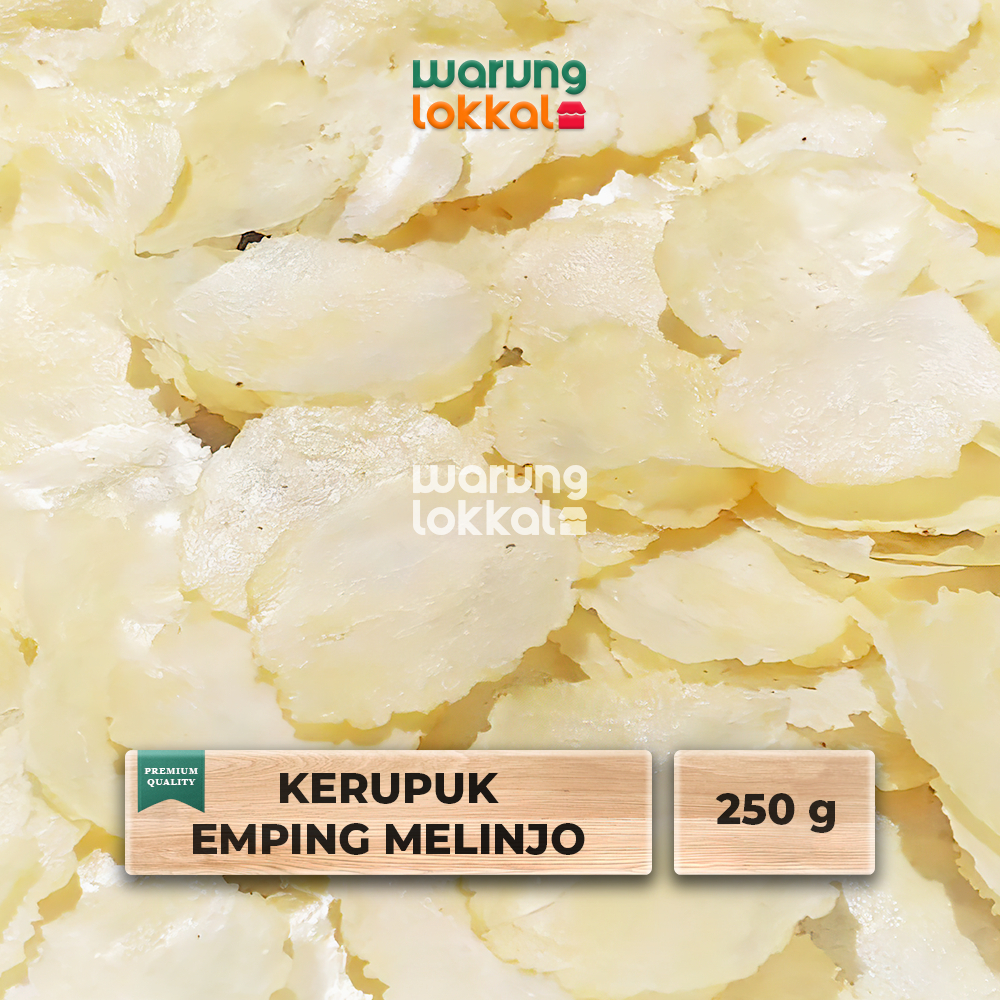 

Kerupuk Emping Melinjo 250g - Warung Lokkal