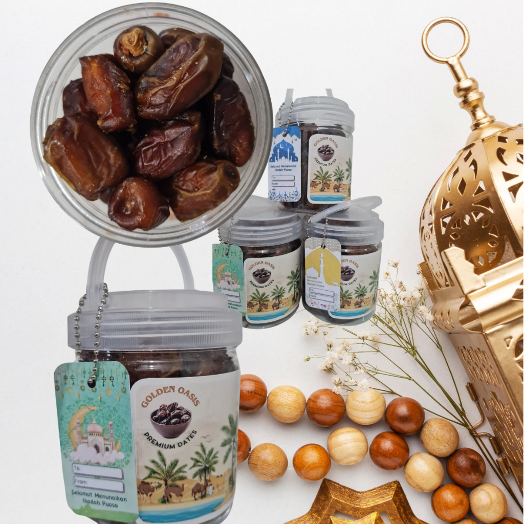 

Kurma Premium 350gr Golden Oasis