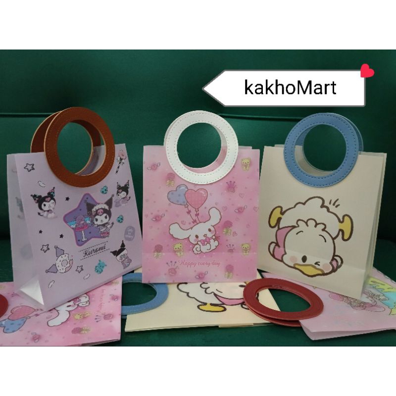 

KakhoMart Goodie bag plastic karakter uk. 8cmx16cmx18.5